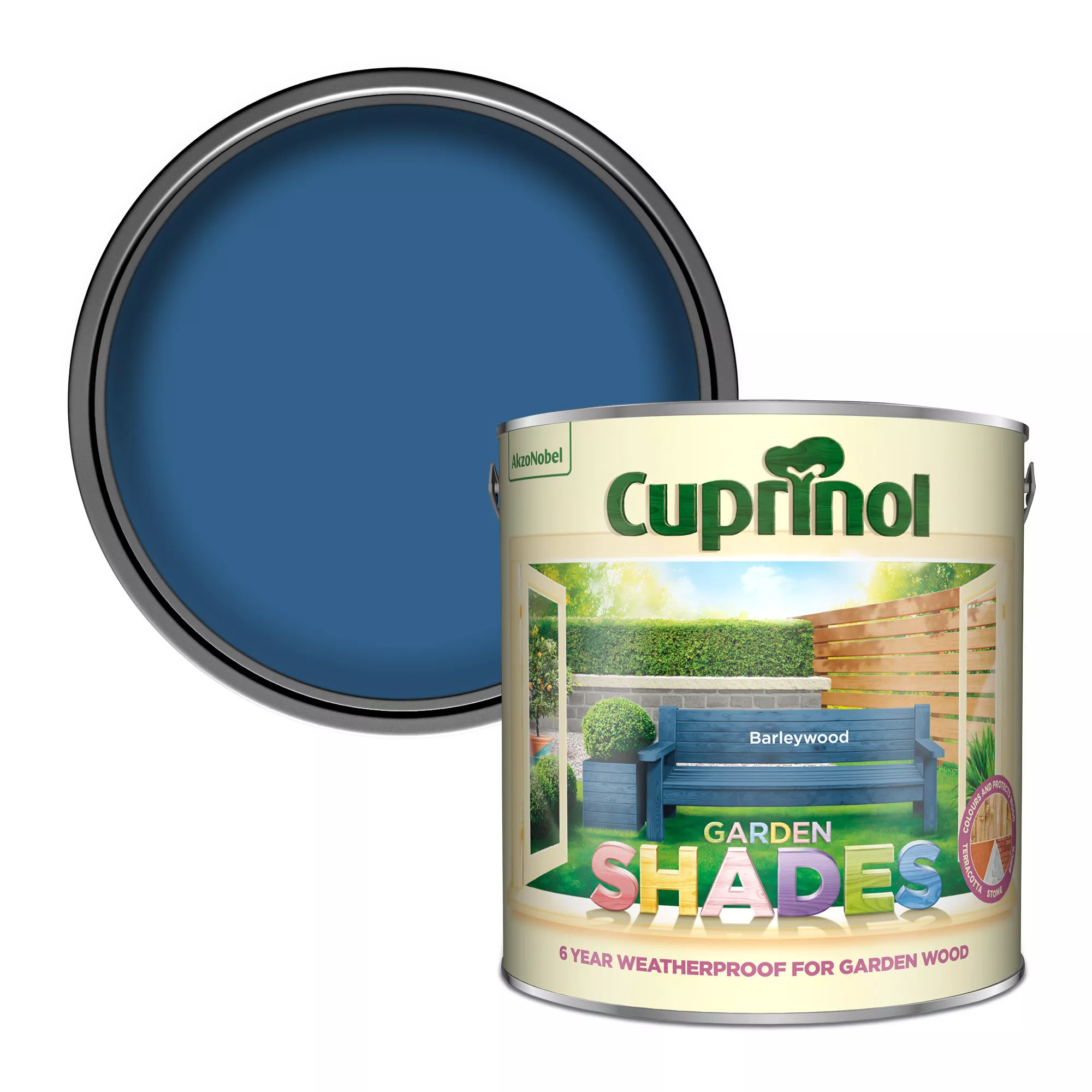 Cuprinol Garden Shades Barleywood Matt Multi-surface Exterior Wood Paint, 2.5L 3 Cuprinol Garden Shades Barleywood Matt Multi-surface Exterior Wood Paint, 2.5L