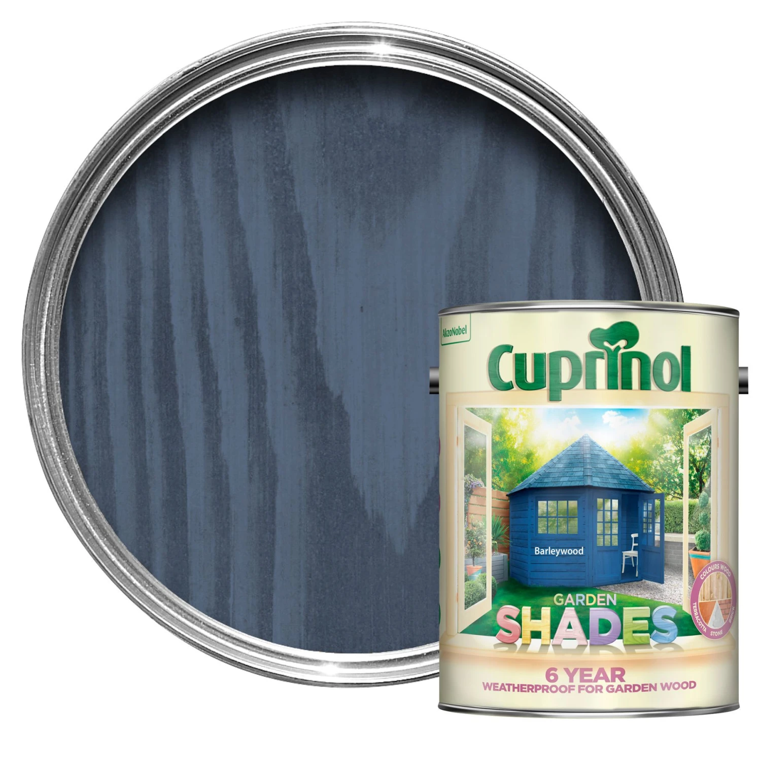 Cuprinol Garden Shades Barleywood Matt Multi-surface Exterior Wood Paint, 5L 3 Cuprinol Garden Shades Barleywood Matt Multi-surface Exterior Wood Paint, 5L