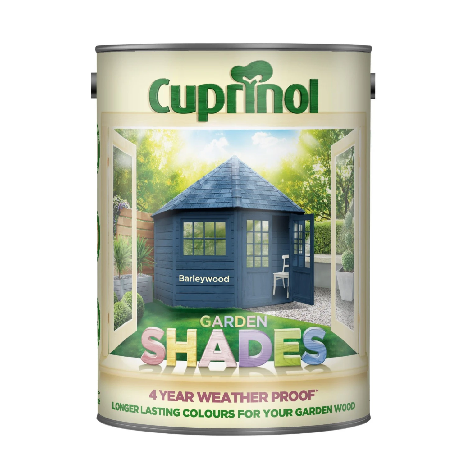 Cuprinol Garden Shades Barleywood Matt Multi-surface Exterior Wood Paint, 5L 4 Cuprinol Garden Shades Barleywood Matt Multi-surface Exterior Wood Paint, 5L - Image 2