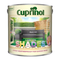 TRADE POINTS PAINTS 41 TRADE POINTS PAINTS -TRADE POINTS PAINTS cuprinol garden shades black ash matt exterior wood paint 2 5l5010368060177 08c bq