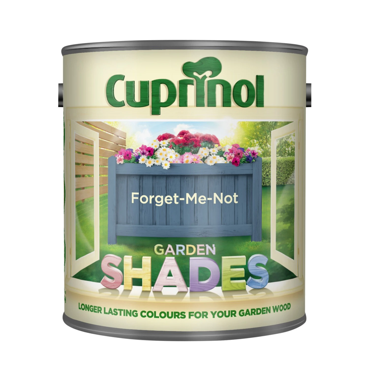 Cuprinol Garden Shades Forget Me Not Matt Multi-surface Exterior Wood Paint, 1L 4 Cuprinol Garden Shades Forget Me Not Matt Multi-surface Exterior Wood Paint, 1L - Image 2