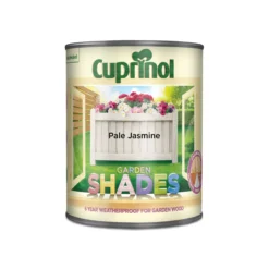 Cuprinol Garden Shades Pale Jasmine Matt Multi-surface Exterior Wood Paint, 1L -TRADE POINTS PAINTS cuprinol garden shades pale jasmine matt multi surface exterior wood paint 1l5010212512739 08c bq