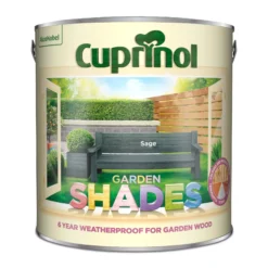 TRADE POINTS PAINTS 31 TRADE POINTS PAINTS -TRADE POINTS PAINTS cuprinol garden shades sage matt multi surface exterior wood paint 2 5l5010368060870 08c bq