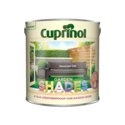 TRADE POINTS PAINTS 33 TRADE POINTS PAINTS -TRADE POINTS PAINTS cuprinol garden shades seasoned oak matt exterior wood paint 2 5l5010212503126 08c bq