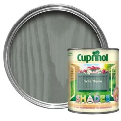 Cuprinol Garden Shades Wild Thyme Matt Multi-surface Exterior Wood Paint, 1L