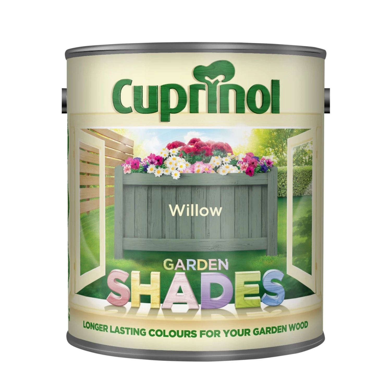 Cuprinol Garden Shades Willow Matt Multi-surface Exterior Wood Paint, 1L 4 Cuprinol Garden Shades Willow Matt Multi-surface Exterior Wood Paint, 1L - Image 2