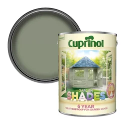 Cuprinol Garden Shades Willow Matt Multi-surface Exterior Wood Paint, 5L
