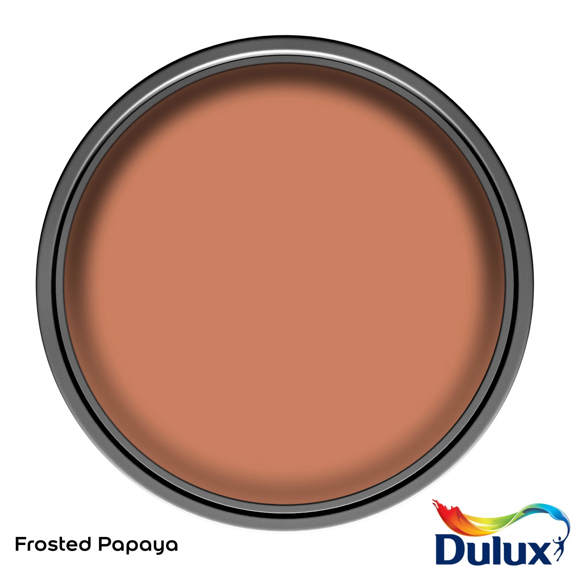 Dulux Easycare Bathroom Frosted Papaya Soft Sheen Wall Paint, 2.5L 4 Dulux Easycare Bathroom Frosted Papaya Soft Sheen Wall Paint, 2.5L - Image 2