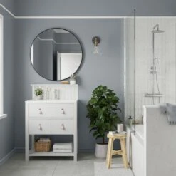Dulux Easycare Bathroom Natural Slate Soft Sheen Wall Paint, 2.5L -TRADE POINTS PAINTS dulux easycare bathroom natural slate soft sheen wall paint 2 5l5010212668580 01i bq