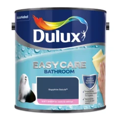Dulux Easycare Bathroom Sapphire Salute Soft Sheen Wall Paint, 2.5L 10 Dulux Easycare Bathroom Sapphire Salute Soft Sheen Wall Paint, 2.5L -TRADE POINTS PAINTS dulux easycare bathroom sapphire salute soft sheen wall paint 2 5l5010212668566 08c bq