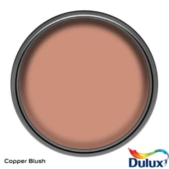 Dulux Easycare Kitchen Copper Blush Matt Wall Paint, 2.5L -TRADE POINTS PAINTS dulux easycare kitchen copper blush matt wall paint 2 5l5010212668429 12c bq