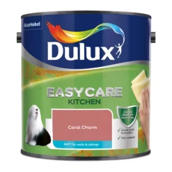 Dulux Easycare Kitchen Coral Charm Matt Wall Paint, 2.5L 9 Dulux Easycare Kitchen Coral Charm Matt Wall Paint, 2.5L -TRADE POINTS PAINTS dulux easycare kitchen coral charm matt wall paint 2 5l5010212668405 08c bq