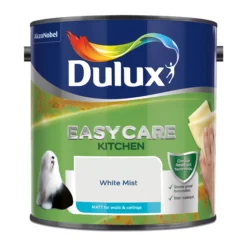 Dulux Easycare Kitchen White Mist Matt Wall Paint, 2.5L 10 Dulux Easycare Kitchen White Mist Matt Wall Paint, 2.5L -TRADE POINTS PAINTS dulux easycare kitchen white mist matt wall paint 2 5l5010212668375 08c bq