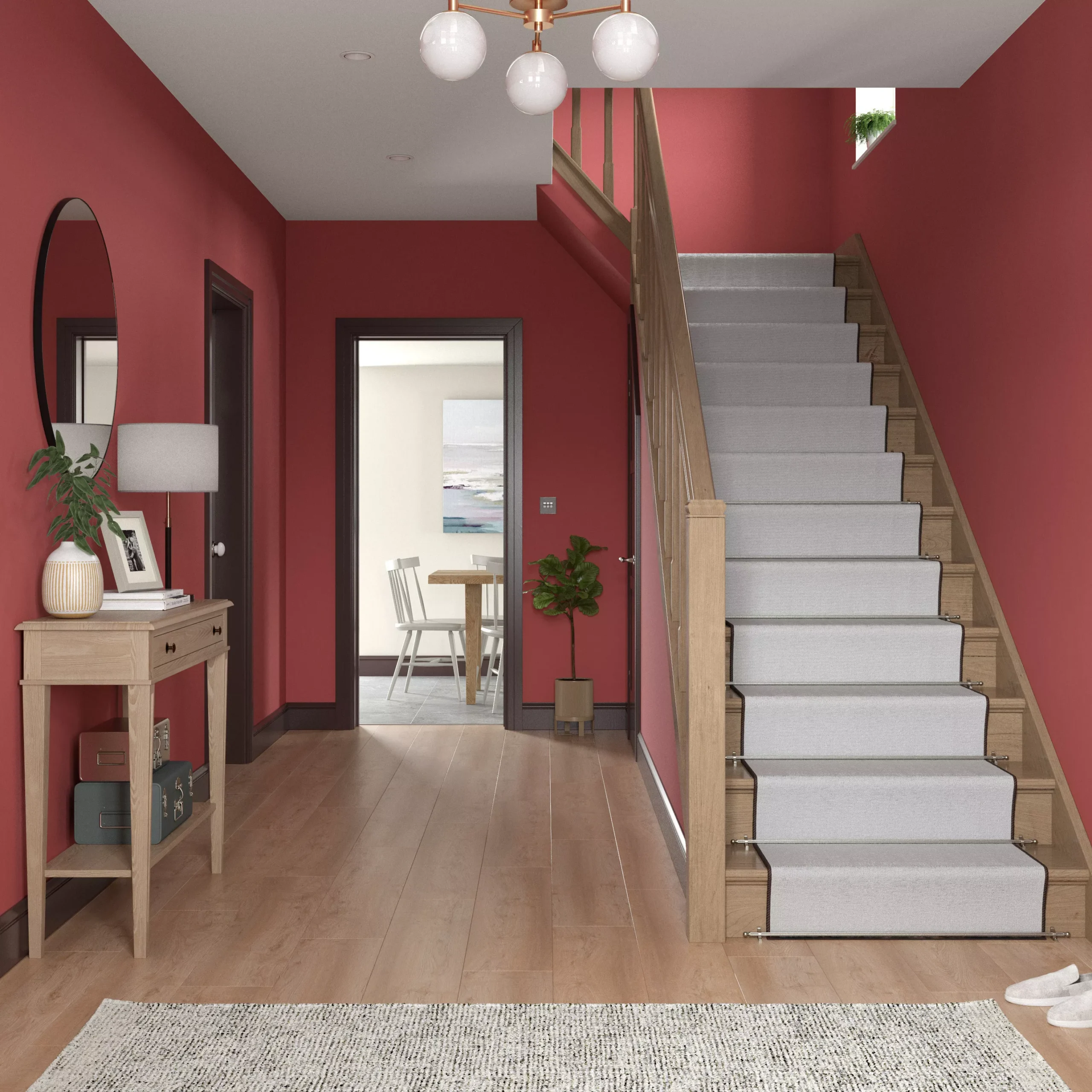 Dulux Easycare Washable & Tough Auburn Embers Matt Wall Paint, 2.5L 7 Dulux Easycare Washable & Tough Auburn Embers Matt Wall Paint, 2.5L - Image 5