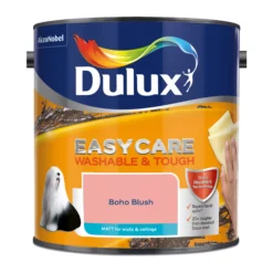 Dulux Easycare Washable & Tough Boho Blush Matt Wall Paint, 2.5L -TRADE POINTS PAINTS dulux easycare washable tough boho blush matt wall paint 2 5l5010212658574 08c bq
