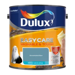 Dulux Easycare Washable & Tough Stonewashed Blue Matt Wall Paint, 2.5L 12 Dulux Easycare Washable & Tough Stonewashed Blue Matt Wall Paint, 2.5L -TRADE POINTS PAINTS dulux easycare washable tough stonewashed blue matt wall paint 2 5l5010212658611 08c bq