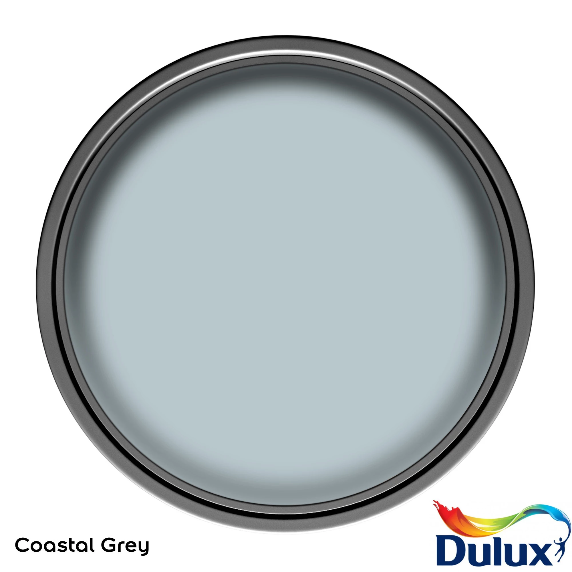 Dulux Simply Refresh One Coat Coastal Grey Matt Wall Paint, 2.5L 5 Dulux Simply Refresh One Coat Coastal Grey Matt Wall Paint, 2.5L - Image 3