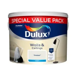 Dulux Timeless Matt Emulsion Paint, 7.5L 12 Dulux Timeless Matt Emulsion Paint, 7.5L -TRADE POINTS PAINTS dulux timeless matt emulsion paint 7 5l5010212647868 08c bq