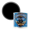 Hammerite Black Gloss Metal Paint, 250ml 2 Hammerite Black Gloss Metal Paint, 250ml -TRADE POINTS PAINTS hammerite black gloss metal paint 250ml5011867220017 02c bq