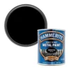 Hammerite Black Gloss Metal Paint, 750ml 2 Hammerite Black Gloss Metal Paint, 750ml -TRADE POINTS PAINTS hammerite black gloss metal paint 750ml5011867220161 02c bq