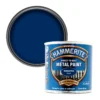 Hammerite Blue Gloss Metal Paint, 250ml 2 Hammerite Blue Gloss Metal Paint, 250ml -TRADE POINTS PAINTS hammerite blue gloss metal paint 250ml5011867224015 02c bq