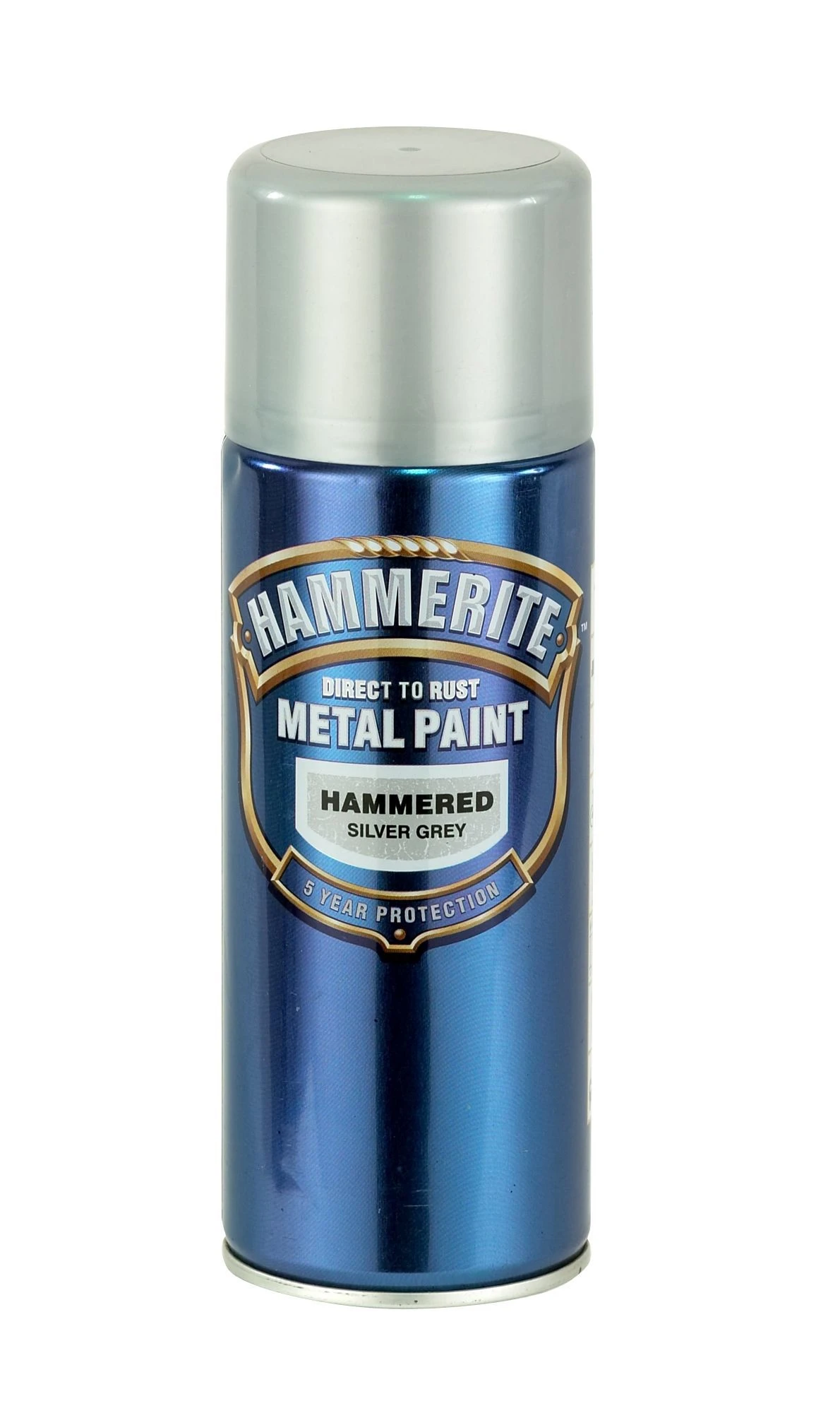 Hammerite Silver Grey Hammered Effect Spray Paint, 400ml 3 Hammerite Silver Grey Hammered Effect Spray Paint, 400ml