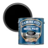 Hammerite Smoothrite Black Gloss Metal Paint, 2.5L 2 Hammerite Smoothrite Black Gloss Metal Paint, 2.5L -TRADE POINTS PAINTS hammerite smoothrite black gloss metal paint 2 5l5011867220048 02c bq