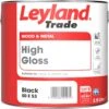 Leyland Trade Black Gloss Metal & Wood Paint, 2.5L 1 Leyland Trade Black Gloss Metal & Wood Paint, 2.5L -TRADE POINTS PAINTS leyland trade black gloss metal wood paint 2 5l5010426773100 02c bq