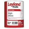 Leyland Trade Pure Brilliant White Gloss Metal & Wood Paint, 750ml 2 Leyland Trade Pure Brilliant White Gloss Metal & Wood Paint, 750ml -TRADE POINTS PAINTS leyland trade pure brilliant white gloss metal wood paint 750ml5010426773025 02c bq