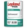 Leyland Trade Pure Brilliant White Satinwood Metal & Wood Paint, 750ml 1 Leyland Trade Pure Brilliant White Satinwood Metal & Wood Paint, 750ml -TRADE POINTS PAINTS leyland trade pure brilliant white satinwood metal wood paint 750ml5010426773049 02c bq