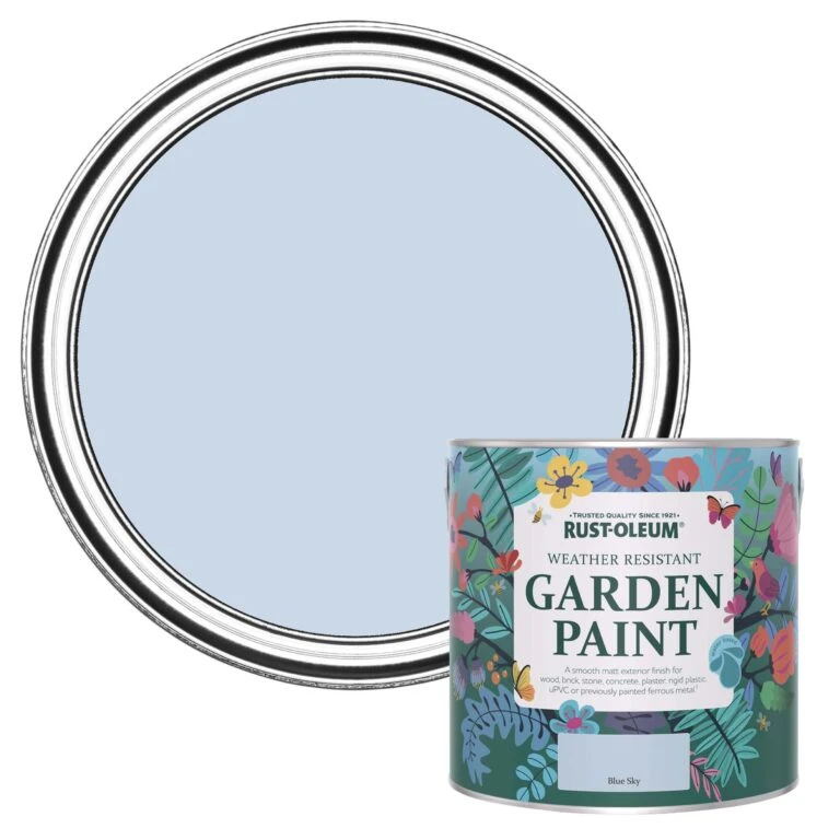 TRADE POINTS PAINTS -TRADE POINTS PAINTS rust oleum garden paint blue sky matt multi surface garden paint 2 5l tin5013296131889 02c bq 768x768 1