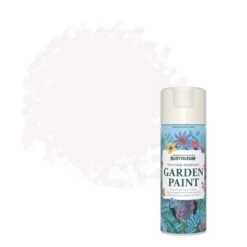 Rust-Oleum Garden Paint Chalk White Matt Multi-surface Garden Paint, 400ml Spray Can